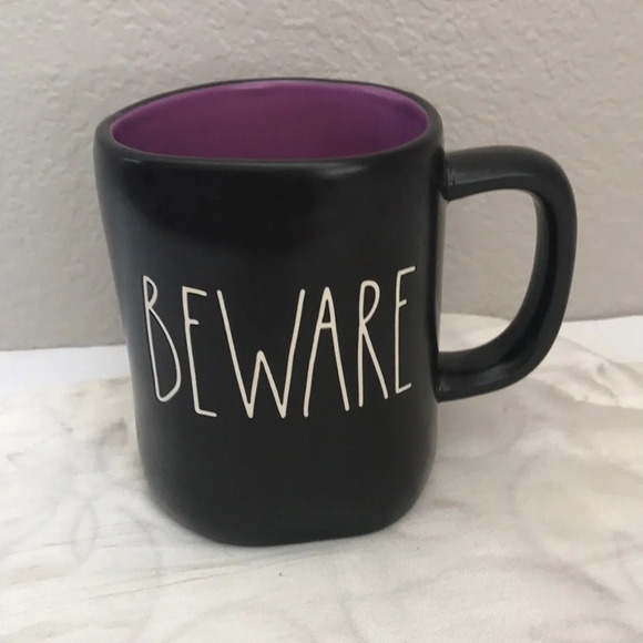 Rae Dunn Beware Mug - Picture 1 of 3
